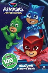 Pj Masks 100+ Çıkartma Hediyeli Boyama Kitabı