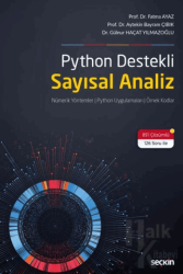 Python Destekli Sayısal Analiz