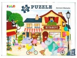 Sevimli Mahalle - 96 Parça Puzzle (5 Yaş)