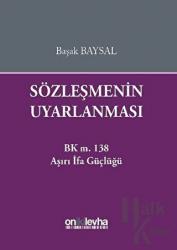 Sözleşmenin Uyarlanması (Ciltli)