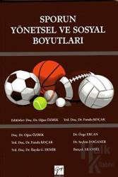 Sporun Yönetsel ve Sosyal Boyutları