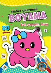 Sticker Çıkartmalı Boyama 6