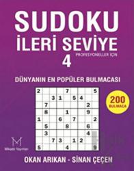 Sudoku İleri Seviye - 4 Dünyanın En Popüler Bulmacası Çok Zor 200 Bulmacası