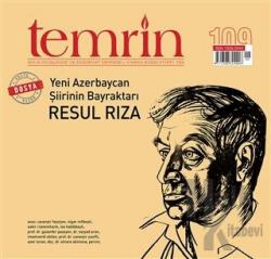 Temrin Düşünce ve Edebiyat Dergisi Sayı: 109 Kasım 2020