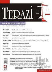 Terazi Aylık Hukuk Dergisi Sayı: 46 Haziran 2010