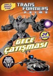 Transformers Prime - Gece Çatışması Oyun ve Boyama Kitabı