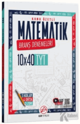 TYT Matematik Konu Özetli 10 x 40 Branş Denemeleri