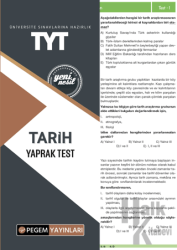 TYT Tarih Yaprak Test