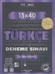 TYT Türkçe 15 x 40 Deneme Sınavı