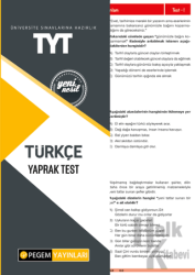 TYT Türkçe Yaprak Test