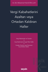 Vergi Kabahatlerini Azaltan veya Ortadan Kaldıran Haller