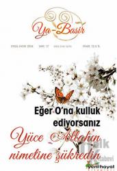 Ya Basir Dergisi 17. Sayı Eylül-Ekim 2014