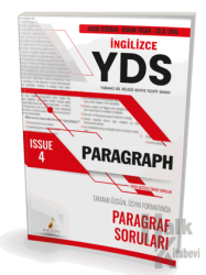 YDS İngilizce Paragraph Issue 4