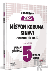 YDT Misyon Koruma Sınavı 5 Deneme Sınavı