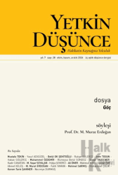 Yetkin Düşünce Dergisi Yıl: 7 Sayı 28 - Ekim, Kasım, Aralık 2024