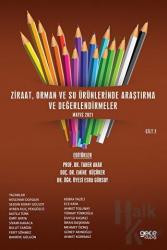 Ziraat, Orman ve Su Ürünlerinde Araştırma ve Değerlendirmeler Cilt 2