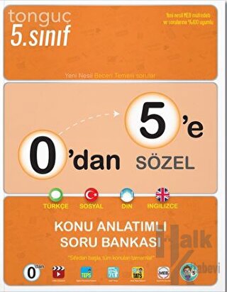 0'dan 5'e Sözel Konu Anlatımlı Soru Bankası Tonguç Akademi - Halkkitab