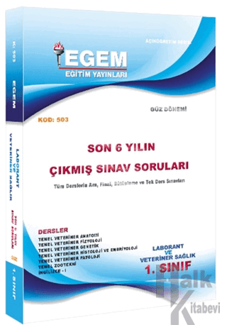 1. Sınıf Laborant ve Veteriner Sağlık Çıkmış Sınav Soruları (2011-2018