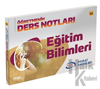 1230 - Öğretmenin Ders Notları Eğitim Bilimleri