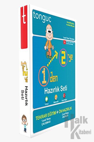 1'den 2'ye Hazırlık Seti Tonguç Akademi - Halkkitabevi