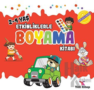 2 - 4 yaş Etkinliklerle Boyama Kitabı 1