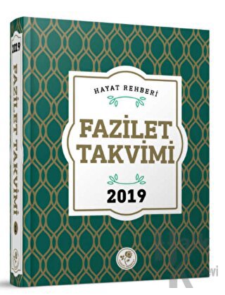 2019 Fazilet Takvimi - Yurtiçi 4.Bölge (Ciltli)