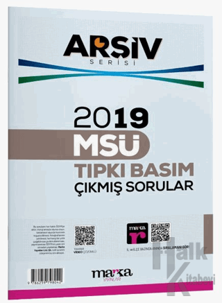 2019 MSÜ Çıkmış Sorular Tamamı Video Çözümlü - Halkkitabevi