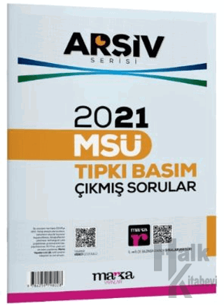 2021 MSÜ Çıkmış Sorular Tamamı Video Çözümlü - Halkkitabevi