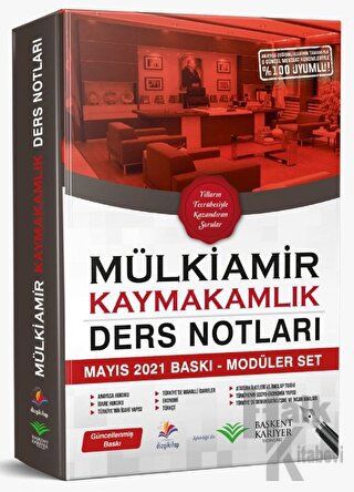 2021 Mülkiamir Kaymakamlık Ders Notları - Modüler Set