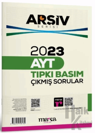 2023 AYT Arşiv Servisi Çıkmış Sorular Tamamı Video Çözümlü - Halkkitab