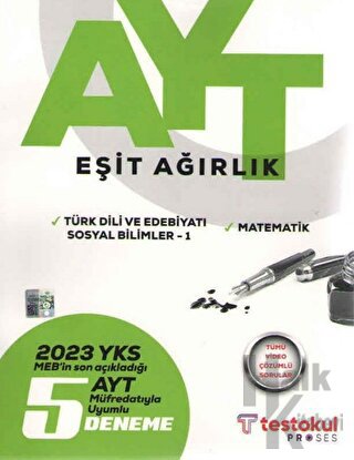 2023 AYT Eşit Ağırlık 5 Deneme