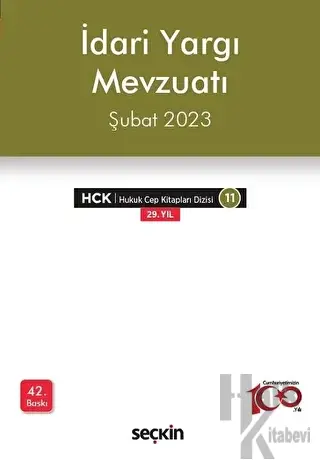 2023 İdari Yargı Mevzuatı Cep Kitabı