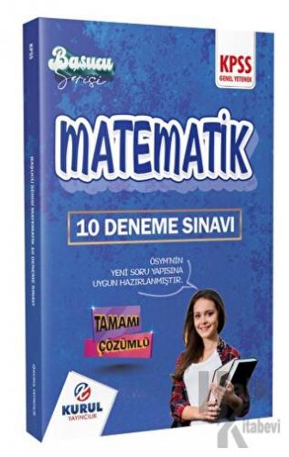 2023 KPSS Başucu Serisi Matematik Tamamı Çözümlü 10 Deneme Sınavı