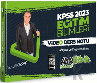 2023 KPSS Eğitim Bilimleri Ölçme ve Değerlendirme Video Ders Notları -