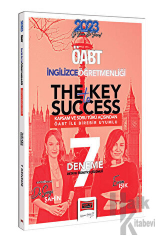 2023 KPSS ÖABT İngilizce Öğretmenliği The Key To Success Tamamı Çözümlü 7 Deneme