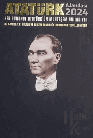 2024 Atatürk Ajandası (Ciltli) - Halkkitabevi