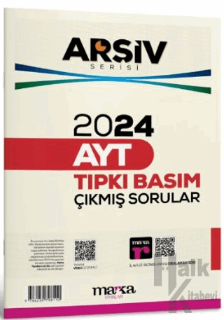 2024 AYT Arşiv Serisi Çıkmış Sorular Tamamı Video Çözümlü - Halkkitabe