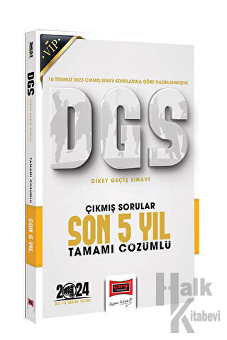 2024 DGS Çıkmış Sorular Tamamı Çözümlü Son 5 Yıl (16 Temmuz 2023 Sınav