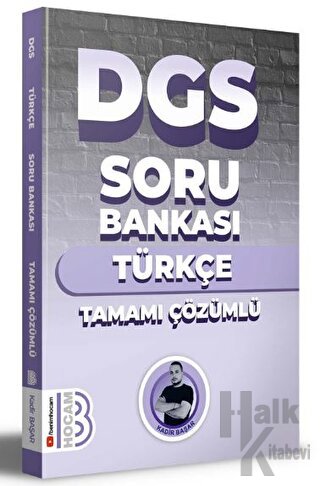 2025 DGS Türkçe Tamamı Çözümlü Soru Bankası