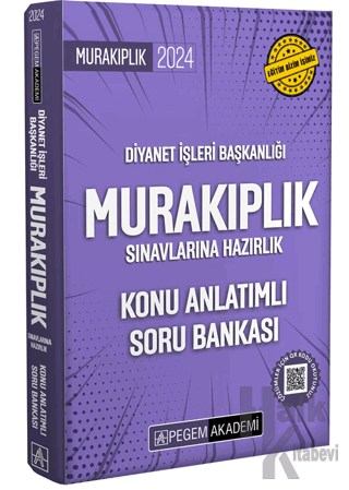 2024 Diyanet İşleri Başkanlığı Murakıplık Sınavlarına Hazırlık Konu Anlatımlı Soru Bankası