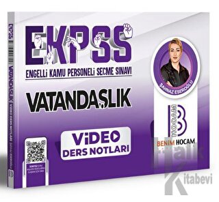 2024 EKPSS Vatandaşlık Video Ders Notları - Halkkitabevi