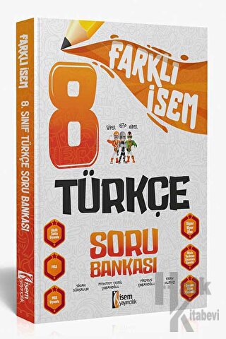 2024 Farklı İsem 8. Sınıf Türkçe Soru Bankası