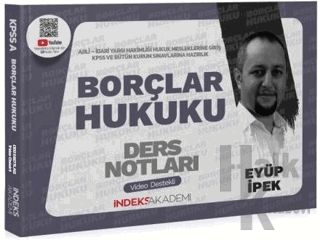 2024 KPSS A Grubu Borçlar Hukuku Video Ders Notları