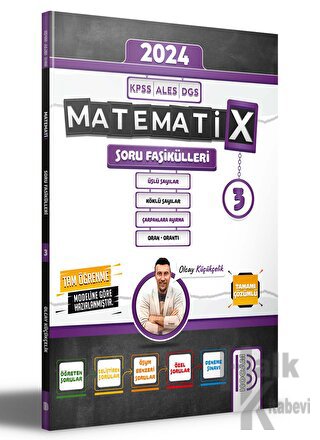 2024 KPSS ALES DGS Matematix Soru Fasikülleri - 3