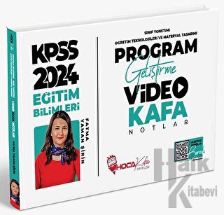 2024 KPSS Eğitim Bilimleri Program Geliştirme, Sınıf, Öğretim, Materyal Video Kafa Notlar