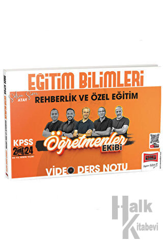 2024 KPSS Eğitim Bilimleri Rehberlik ve Özel Eğitim Öğretmenler Ekibi Video Ders Notları