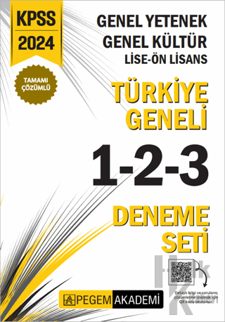 2024 KPSS Genel Yetenek Genel Kültür Lise-Ön Lisans Tamamı Çözümlü Türkiye Geneli Tamamı Çözümlü 1-2