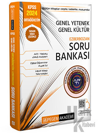 2024 KPSS Genel Yetenek Genel Kültür Ortaöğretim Ezberbozan Soru Bankası