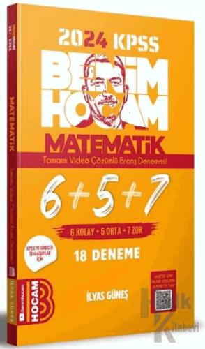 2024 KPSS Matematik Tamamı Çözümlü 6+5+7 - Halkkitabevi