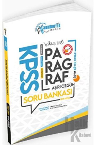 2024  KPSS Türkçe Asimetrik  Paragraf Konu Özetli Dijital Çözümlü Soru Bankası